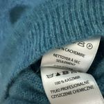 Ellen Tracy 100%Cashmere Teal Sweater.size M vibrant teal/light blue color Photo 5