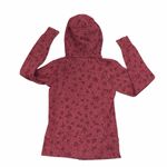 Lululemon  Cotton Fleece Pixie Floral So Merlot Redwood Scuba Hoodie Jacket 4 Photo 7