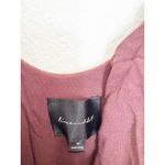 Anthropologie Line + Dot Loulou Satin Slip Midi Dress Medium Rust Quiet Luxury Photo 5