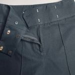 Veronica Beard Jupiter Slim-Leg Pant size 4 Mid-Rise Front-Seam Trouser Black Photo 6