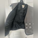 Talbots Vintage  wool blend snowflake winter holiday sweater vest Size L Photo 4