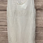 Source Unknown Lace Trim Cream Blouse Photo 0