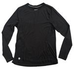 Smartwool Active Crew Neck Shirt Merino Long Sleeve Lightweight Black Small Photo 0