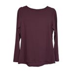 NWT Kindred Braverly Jane Pajama Top in Burgundy Plum Photo 1