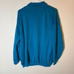 Bordeaux Vintage 1981 Elephant Appliqué Sweatshirt Teal Blue 2X Pom Pom Sweater Photo 4