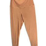 Set Active Womens Leggings Sportbody High Rise Peach Orange M Photo 0