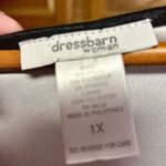 Dress Barn  Plus Size Floral Lace Top 1X Photo 4