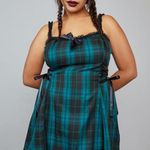 Dolls Kill Widow Plaid Mini Dress Photo 7