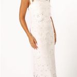 Petal and Pup  White Eyelet Maxi Dress Photo 0