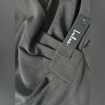 Lulus Classy Gal Forest Black Long Sleeve Faux Wrap Bodycon Mini Dress XS Photo 9