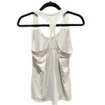 Athleta Women's Grey Racerback Tank Top Size M Casual Summer Photo 2