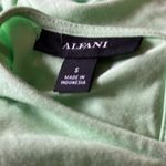 Alfani NWOT  Tiered Midi Sleeveless Dress  Pistachio Green Small Photo 5