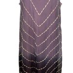 Soft Surroundings  La Jolla Mesh Ombre Shift Dress Lined EUC Size Small Photo 3