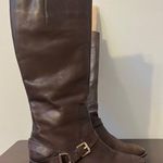 Ralph Lauren Dark Brown Leather Riding Boots Photo 0