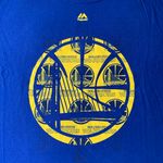Majestic NBA Golden Warriors Blue T-shirt  Photo 3