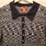 {L} Missoni For Target Polo Sweater Dress Black Size L Photo 3