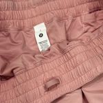 Lululemon  Shake It Out High Rise Run Short 2.5 Pink Peach Size L LW71DENS Photo 3