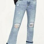 ZARA NWT  Flare Distressed Cropped flare Jeans Photo 0
