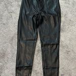 EXPRESS black skinny leather pants Photo 0