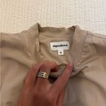 superdown  Beige Ruched Tank Top Photo 4