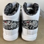 FILA ‎ Vulc 13 Shoes Women White With Paisley Design US Size 5.5 Photo 4
