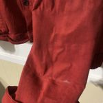 Lucky Brand Blue Jeans Of America Jean Jacket Womens XXL Red Button Up Winter Photo 5