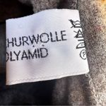 Vintage Rudolf Scherer Wool Cape Cloak With Scarf Steampunk Renaissance Size 40 Tan Size L Photo 10