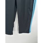 Nike Black Blue Side Stripe Polyester Windbreaker Capri Pants Women Size Medium Photo 3