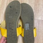Malibu Yellow Sandals with Buckle Size 7.5 Photo 2