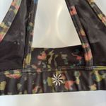 Athleta  Contender Printed Bra Ancient‎ Forest Leopard Size L Yoga Workout Gym Photo 4