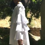 Nordstrom summer dress, ruffle dress, puffer sleeve dress, ruffle sleeve dress Photo 3