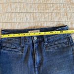 Madewell  Jeans Women’s Flea Market Flare Dark Wash Size 25x29 Western Cowgirl Photo 6