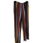 Melissa Paige Colorful Striped Women’s Palazzo Pants BRAND NEW Petite L Photo 1