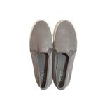 Keds 🔃 Gray Double Decker Perforated Suede Slip On Sneaker Loafers Photo 5