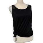 Danskin  Women's Black Mesh Tank Top Size Medium Photo 1
