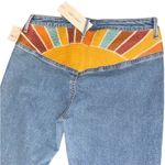 Free People  Driftwood Farrah Denim Bellbottoms Size 30 X32 Photo 1