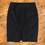 Loft  business casual black Parisian 4 minimalist pencil skirt Photo 2