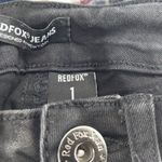 Red Fox  Graphic distressed Jeans Size 1 Photo 15