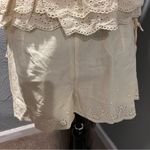 🍒NWT ROSEVELVET BUTTER YELLOW EYELET LACE SHORT SET SIZE SMALL🍒 Photo 2