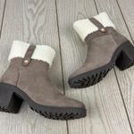 Olivia Miller Amy Women's Sherpa Cuff Ankle Boots 8.5 Sand (Tan/Taupe) $99 Photo 4