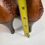Sesto Meucci Vintage Sesto‎ Meucci Woven Leather Pointed Toe Heels Made in Italy 5.5 Photo 10