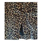 J.Crew No. 2 Pencil Skirt in Leopard Bi-Stretch Cotton Brown Black size 4 Photo 7