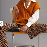 Anthropologie Anthropoligie Cable-Knit Tunic Vest Photo 0