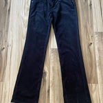 AG Adriano Goldschmied Anthropologie   Velvet Black Women’s   Jeans  Size 29R Photo 0