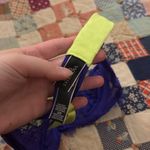 Victoria's Secret Victoria Secret Bra Very Sexy Unlined Lace Demi 32B Purple & Neon Yellow VS Photo 5