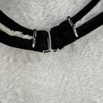 Adore Me Black Halter Bikini Top Tie Front Swimsuit Women's 30A READ Photo 5