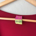 Save The Queen Dress Red Paisley Printed Long Sleeve Boho Mini Dress Size S Photo 3