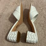 Miss Lola Size 8.5  white heels JONAS Photo 4