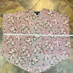 Polly & Esther Floral Sheer Open Front Kimono Photo 6