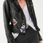 BLANK NYC Floral Moto Jacket  Photo 0